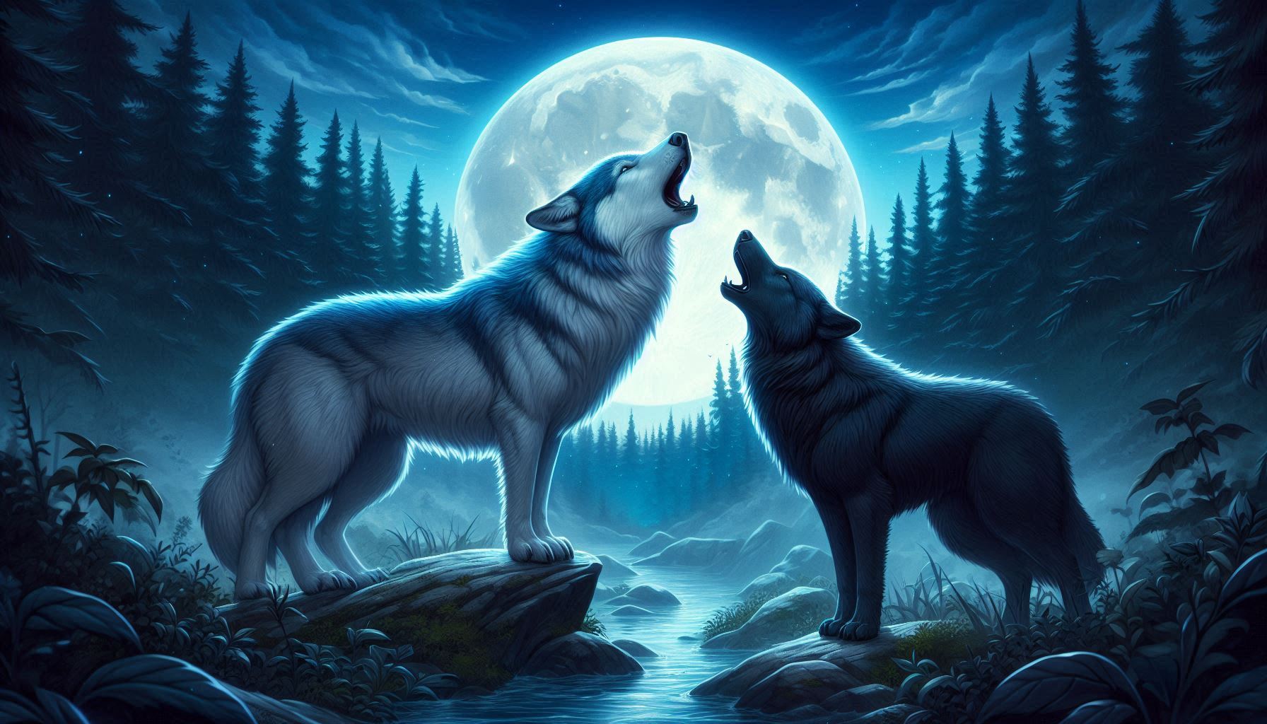 Lire la suite à propos de l’article Pourquoi dit-on que le loup hurle à la lune ?